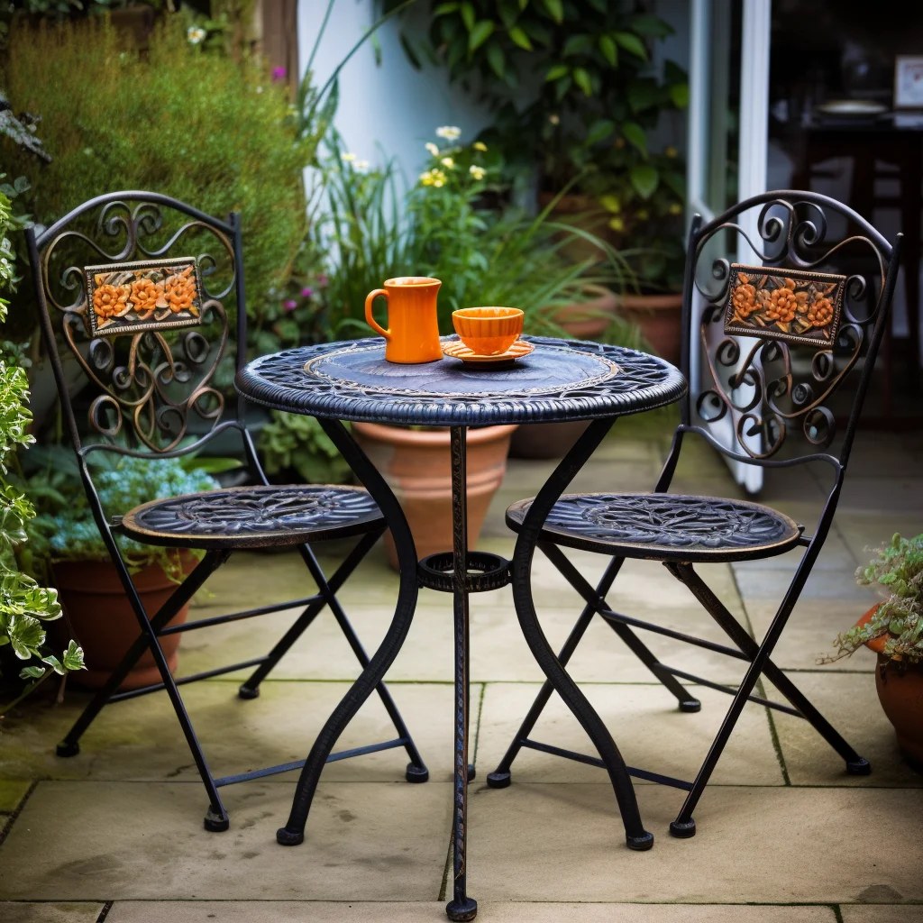 Cushioned seating under stars for romantic Moroccan style garden