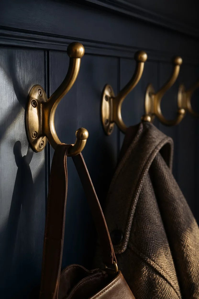 Rustic mudroom closet ideas highlighting reclaimed wood and vintage decor