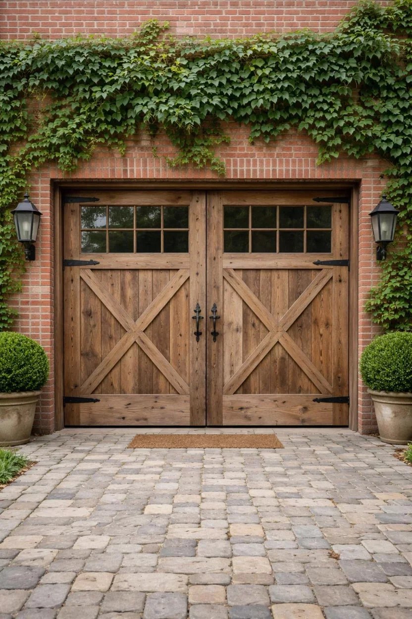 Customizable garage door ideas for unique home designs