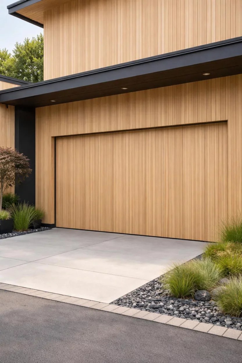 Bold black garage door ideas for a dramatic entrance