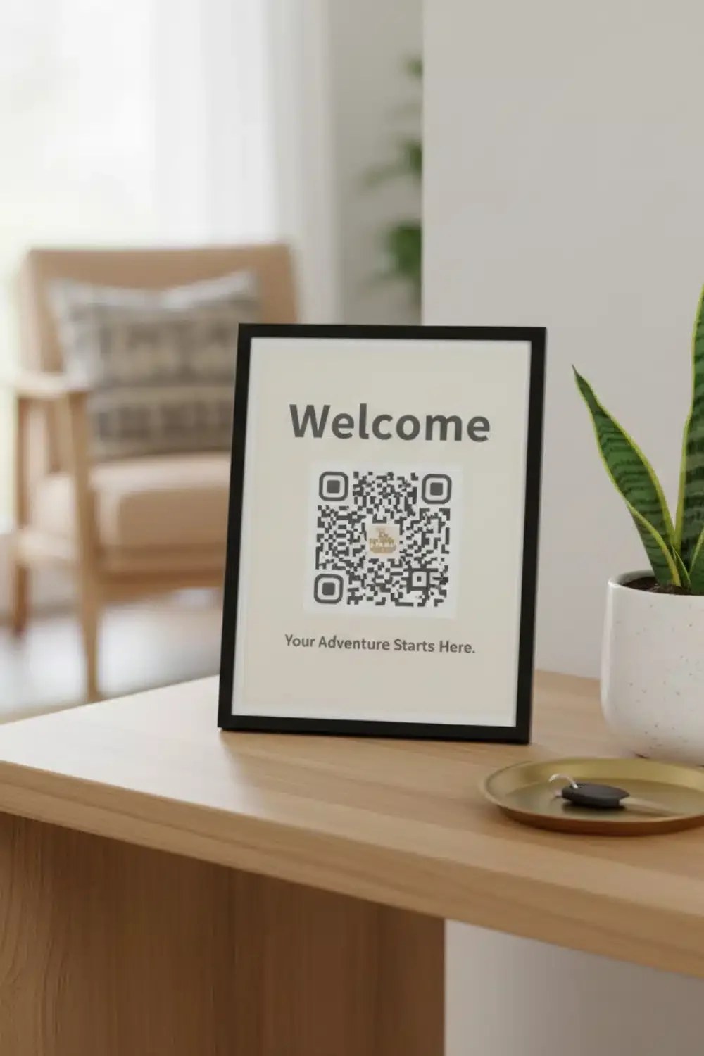 Inviting guest room highlighting serene Airbnb decor ideas and comfort