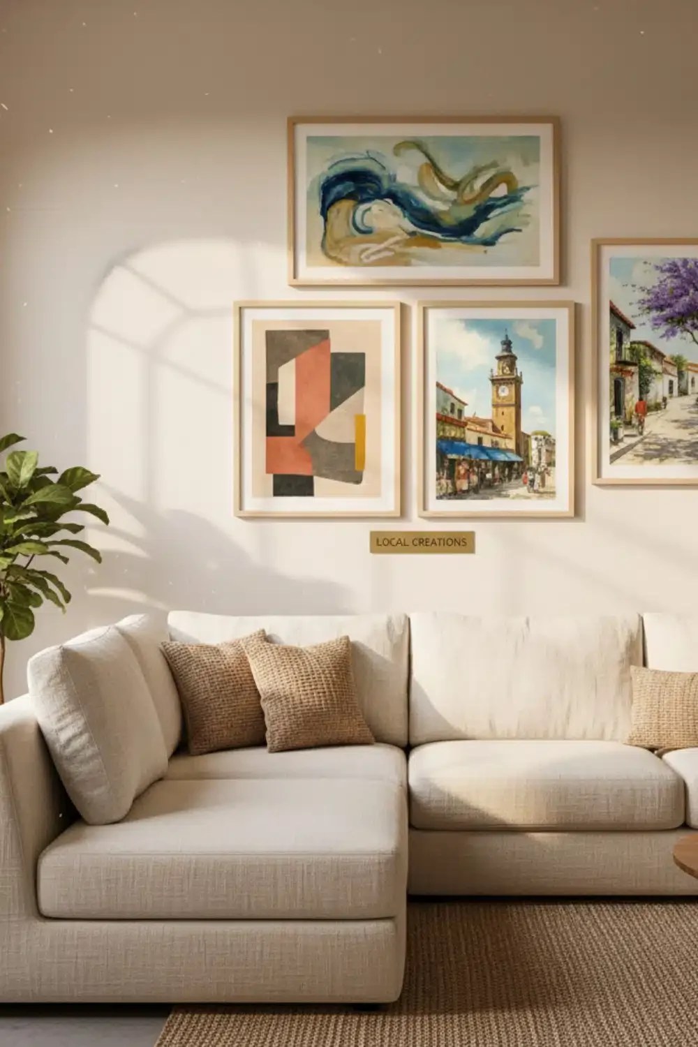 Elegant dining area showcasing creative Airbnb decor ideas