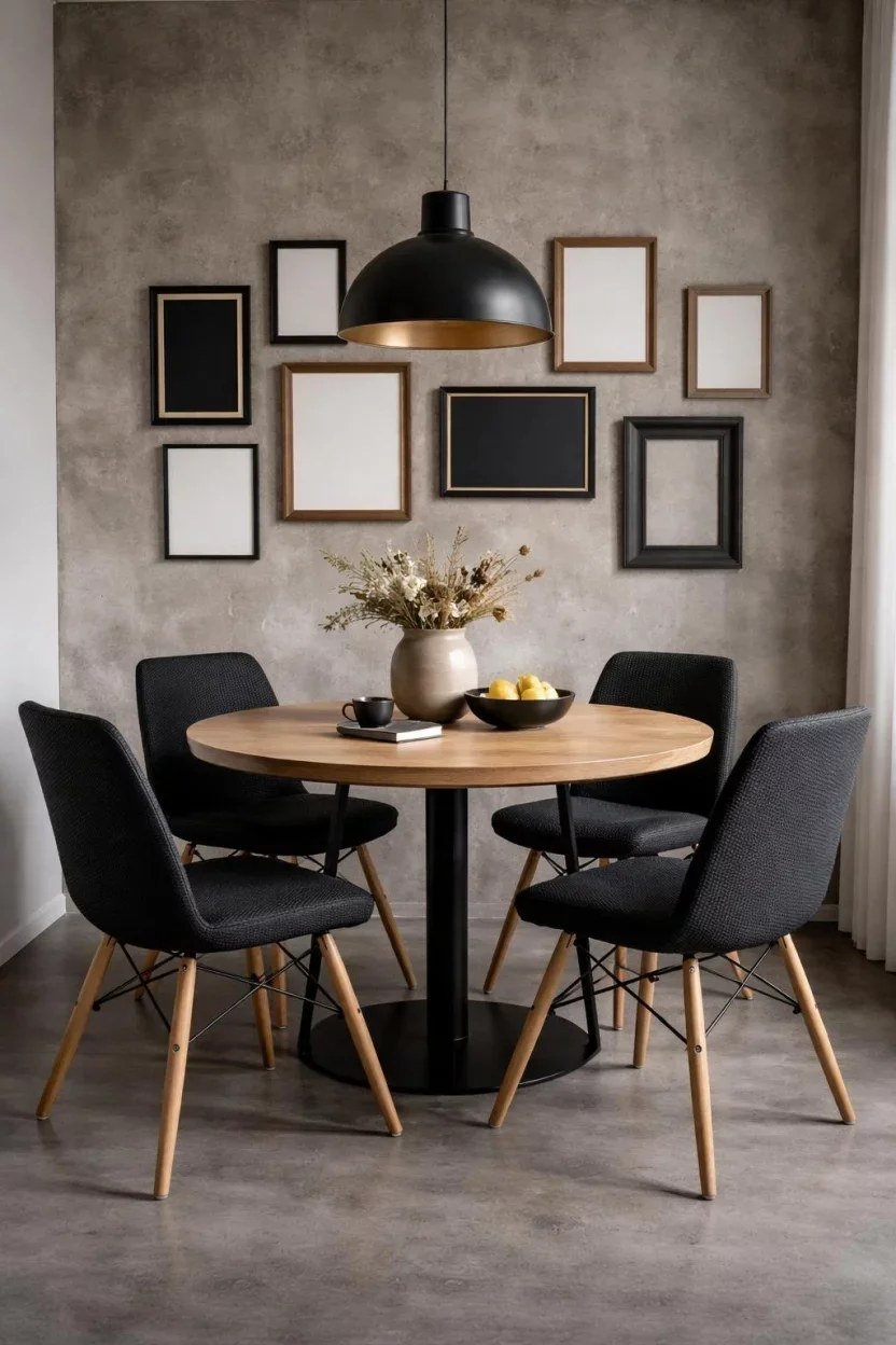 Eco-friendly dining room chair ideas using reclaimed materials.