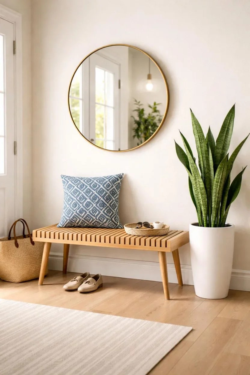 Versatile entryway bench ideas that serve double duty as decor