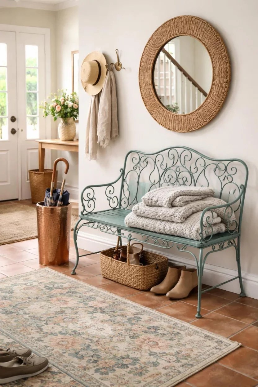 Compact entryway bench ideas perfect for small spaces